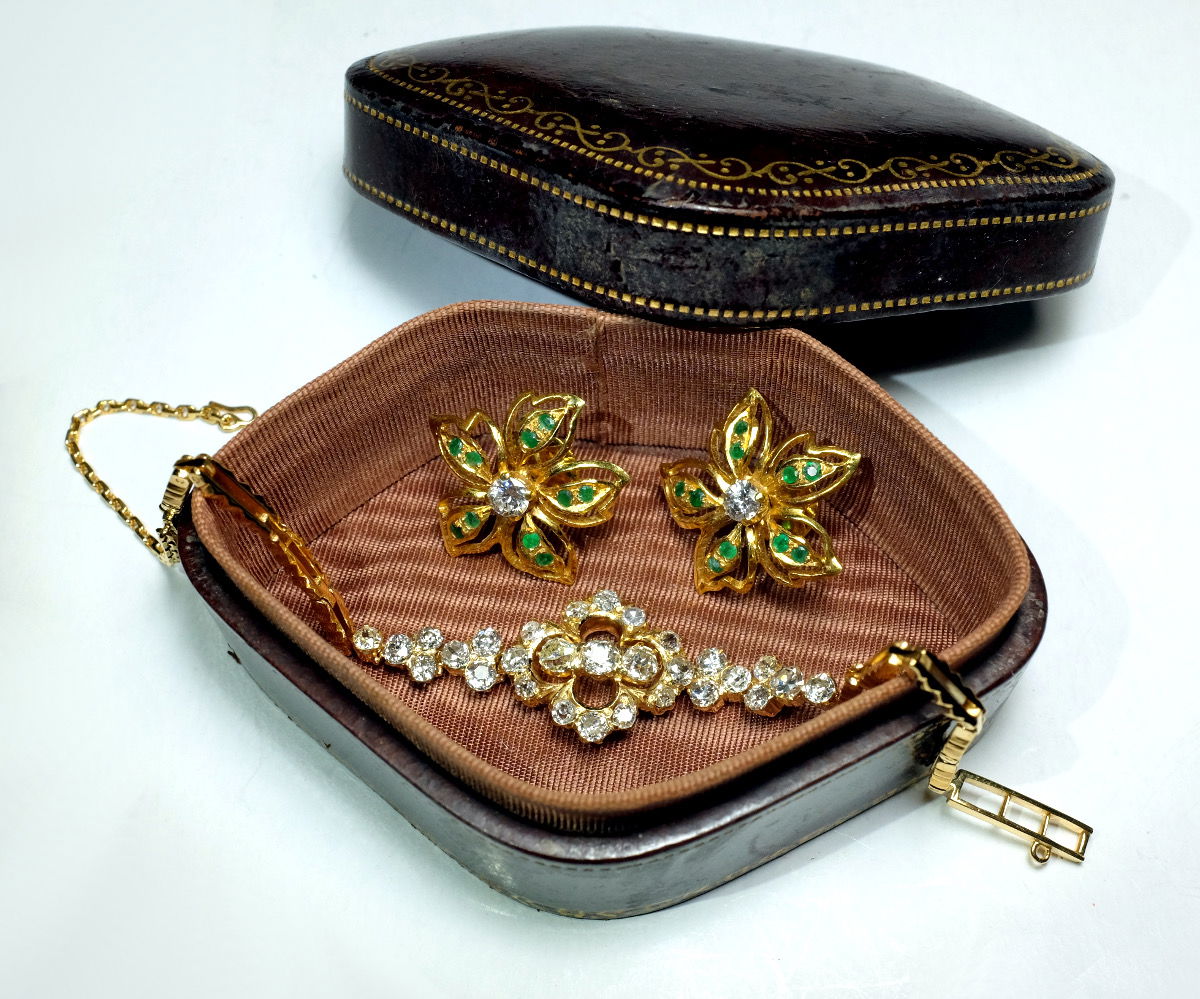 vintage cocktail earrings