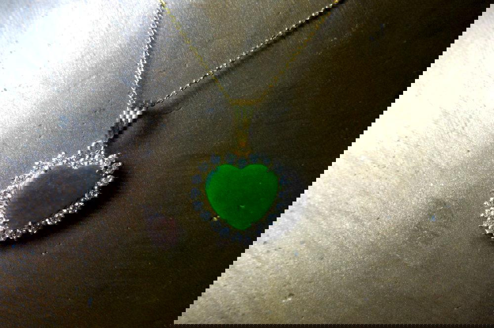 Imperial Jade Diamond Pendant