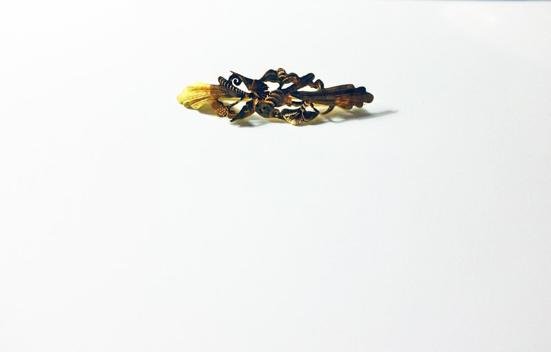 Antique Peranakan Brooch Pin