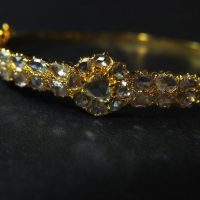 Vintage Diamond Cuff Bracelet