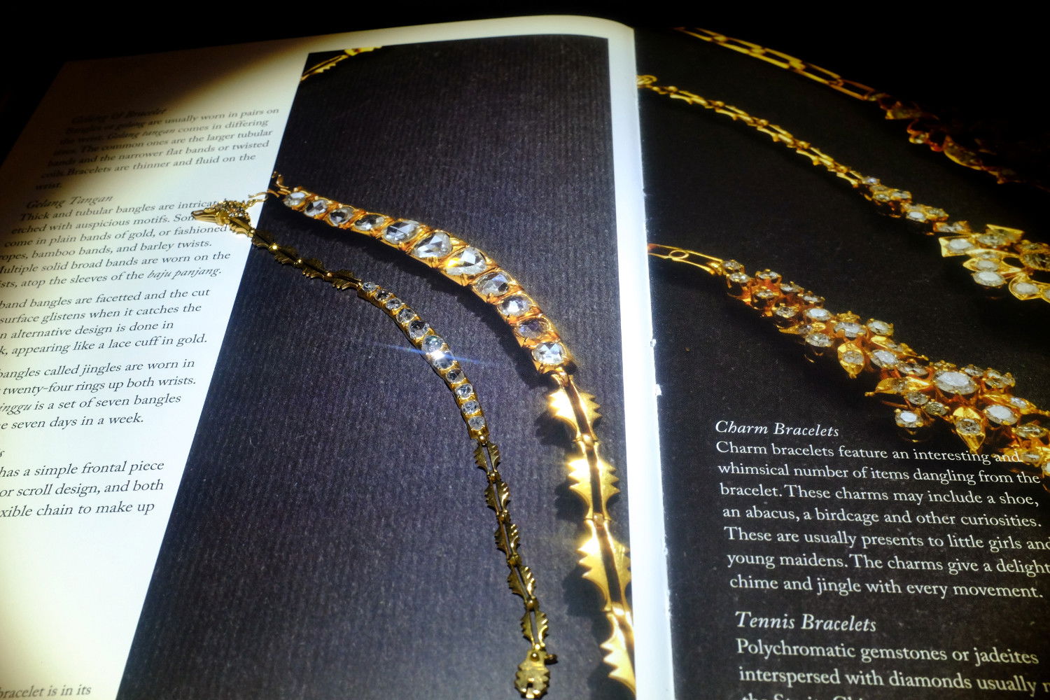 antique diamond bracelet