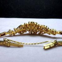 Antique Art Deco Chinese Diamond Bracelet 20k