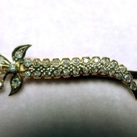 antique gold hair accessories