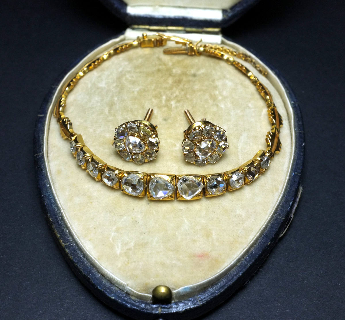 rose cut diamond jewelry