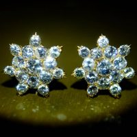 star diamond stud earrings