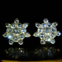 diamond stud earrings