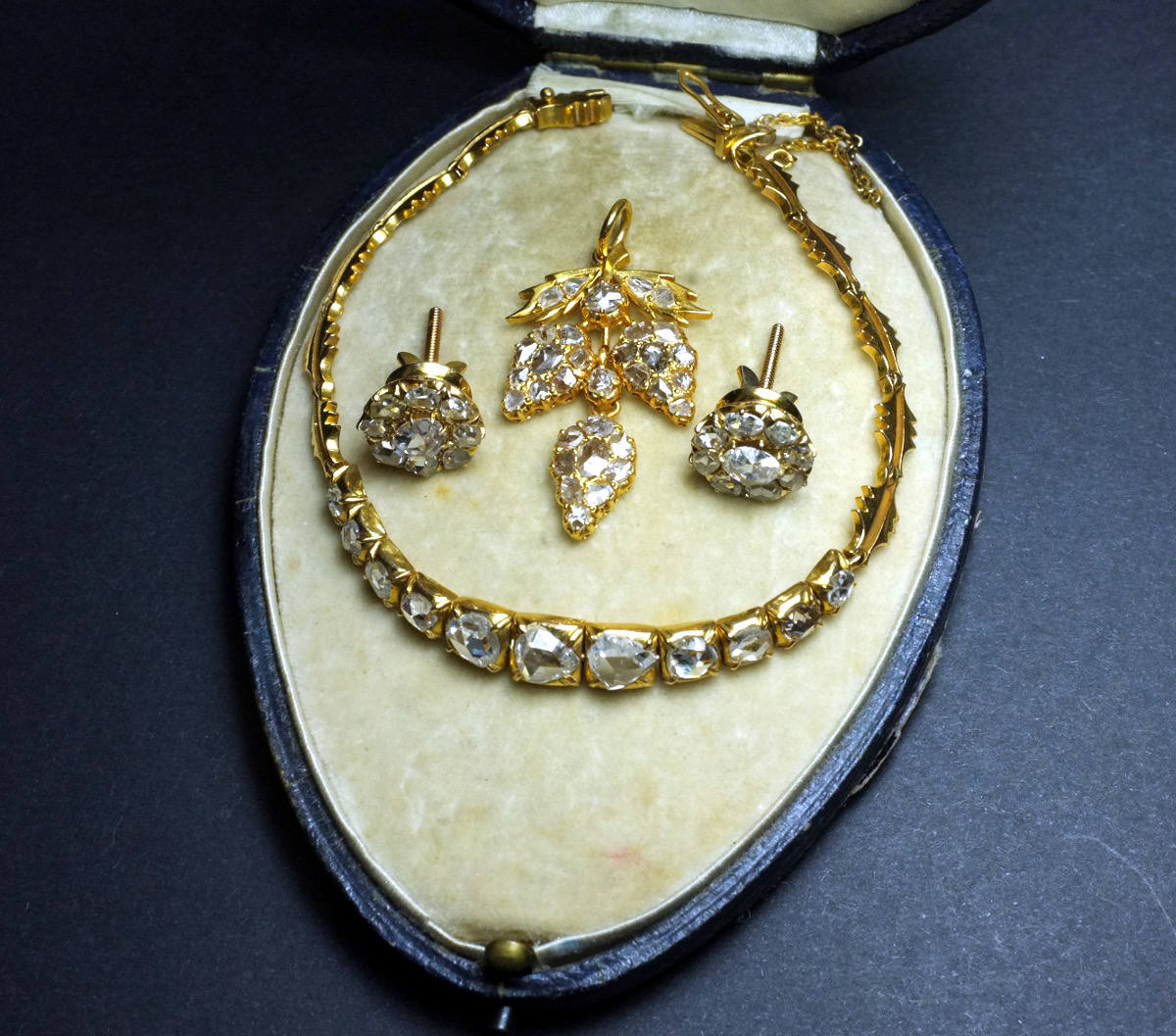 rose cut diamond bracelet