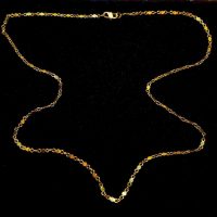 20k Gold Chain Necklace Antique Chinese