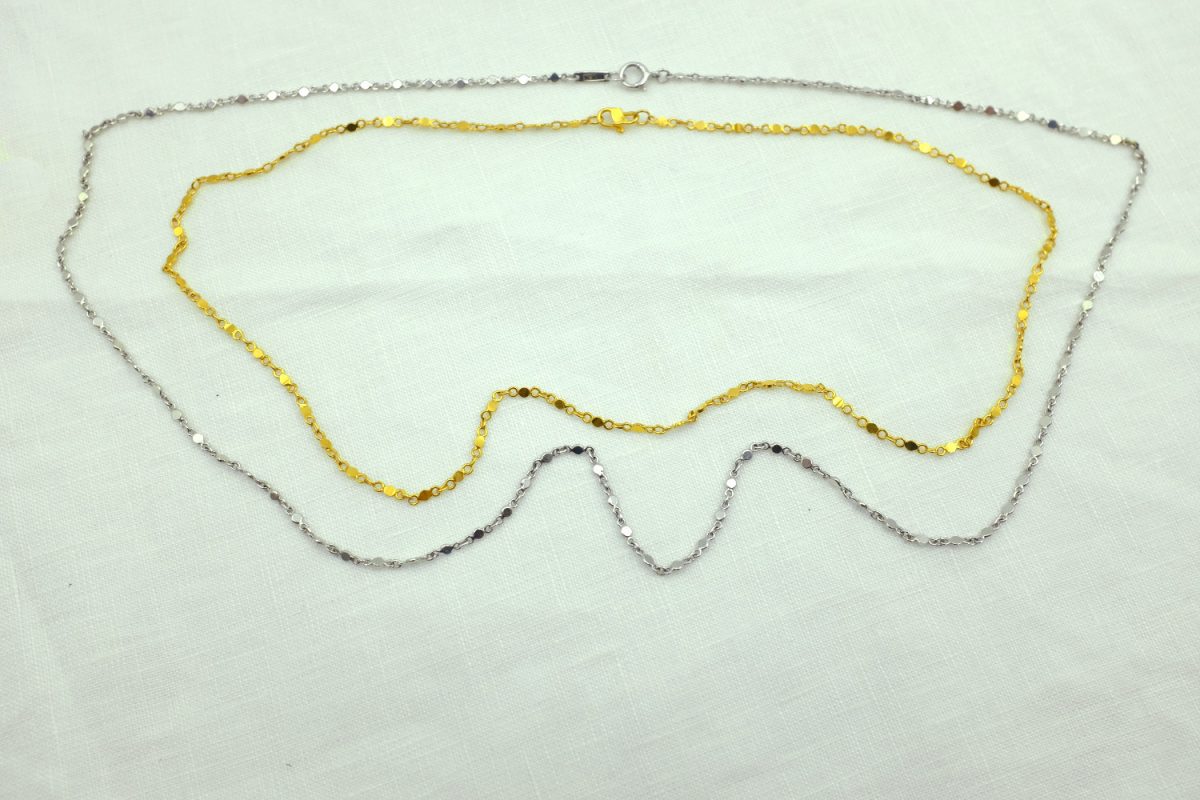 antique gold chain necklace