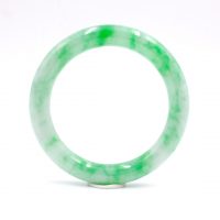 apple green jade bangle