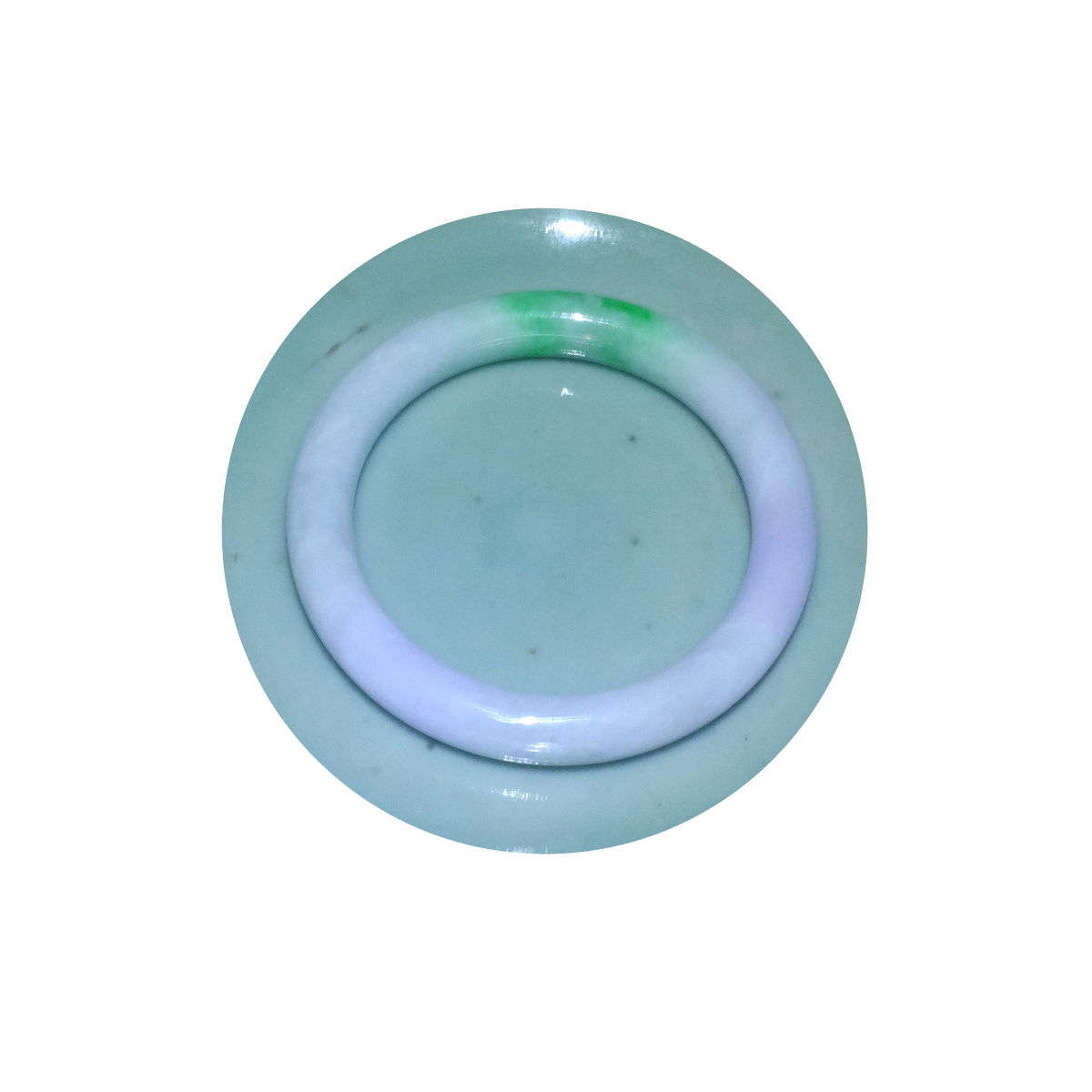 burmese lavender jade bangle