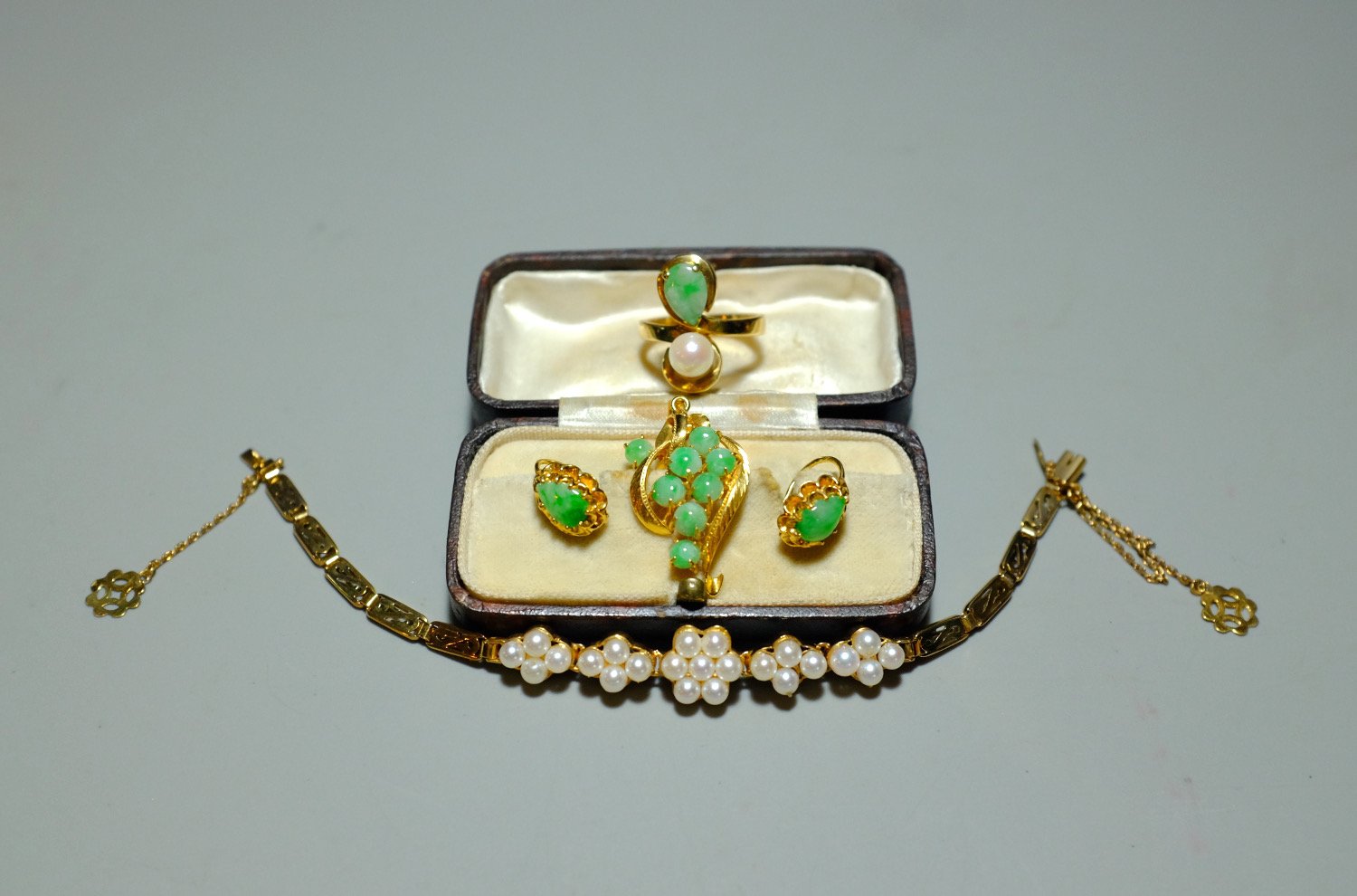 antique pearl jewelry, Peranakan antique pearl bracelet