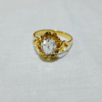 antique rose cut diamond ring