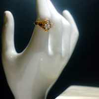Antique Peranakan diamond ring