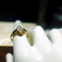 Antique Peranakan diamond ring