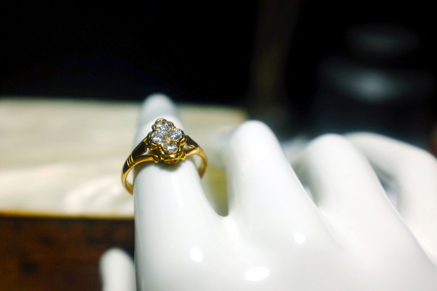 Antique Peranakan diamond ring