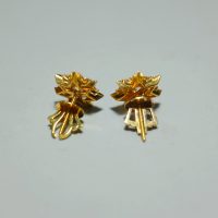 Antique Diamond Star Stud Earrings 20k