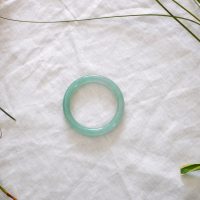 53mm Burmese Jade Bangle Type A "9"
