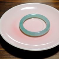 53mm Burmese Jade Bangle Type A "9"