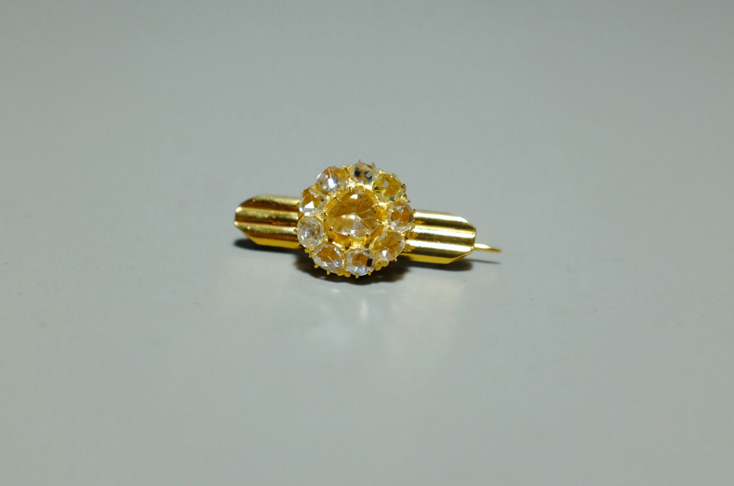 Gem Gardener, 22k diamond brooch Singapore, antique rose cut diamond brooch, antique gold diamond brooch, antique diamond jewelry, antique diamond brooches for sale
