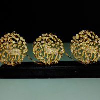 Gem Gardener, peranakan brooch kerongsang, antique peranakan jewellery, old european cut diamond jewelry, Peranakan jewellery Singapore, peranakan brooch kerongsang