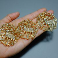 Gem Gardener, peranakan brooch kerongsang, antique peranakan jewellery, old european cut diamond jewelry, Peranakan jewellery Singapore, peranakan brooch kerongsang