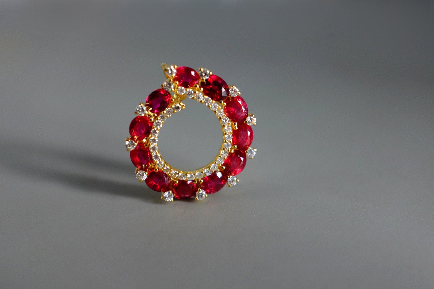 Gem Gardener, ruby diamond pendant necklace ruby pendant singapore ruby jewellery singapore art nouveau ruby pendant ruby pendant necklace gold, ruby pendant earrings set, ruby jewelry singapore