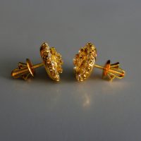 3ct Antique Conch Diamond Earrings 20k Chinese