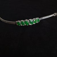 Gem Gardener, dark green jade jewelry, antique Chinese jade bracelet, dark green jade bracelet, jadeite jade bangle bracelet, antique Chinese jade jewelry Singapore, art deco jade jewelry, jade bracelet singapore