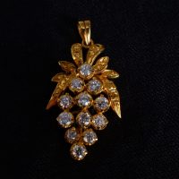 Gem Gardener, antique chinese gold jewelry, vintage chinese gold jewelry antique, vintage diamond pendants, diamond pendant singapore, antique gold diamond pendant, antique jewellery singapore, antique diamond jewellery, antique chinese jewelry, vintage chinese jewelry, vintage oriental jewelry
