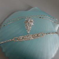 6ctw Old Euro Diamond Bracelet 20k Art Deco Chinese