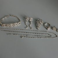 6ctw Old Euro Diamond Bracelet 20k Art Deco Chinese