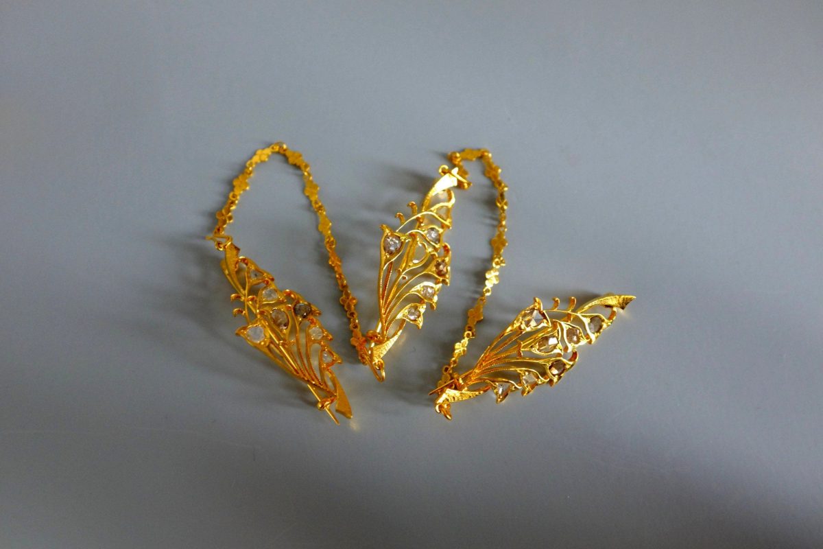 Gem Gardener, antique gold pin brooches, peranakan kerosang, peranakan kerosang, antique chinese brooch, antique gold asian bridal jewellery, antique kerosang, peranakan brooch, Antique Diamond Brooches Pins, antique peranakan jewellery, antique jewellery singapore, vintage jewellery singapore