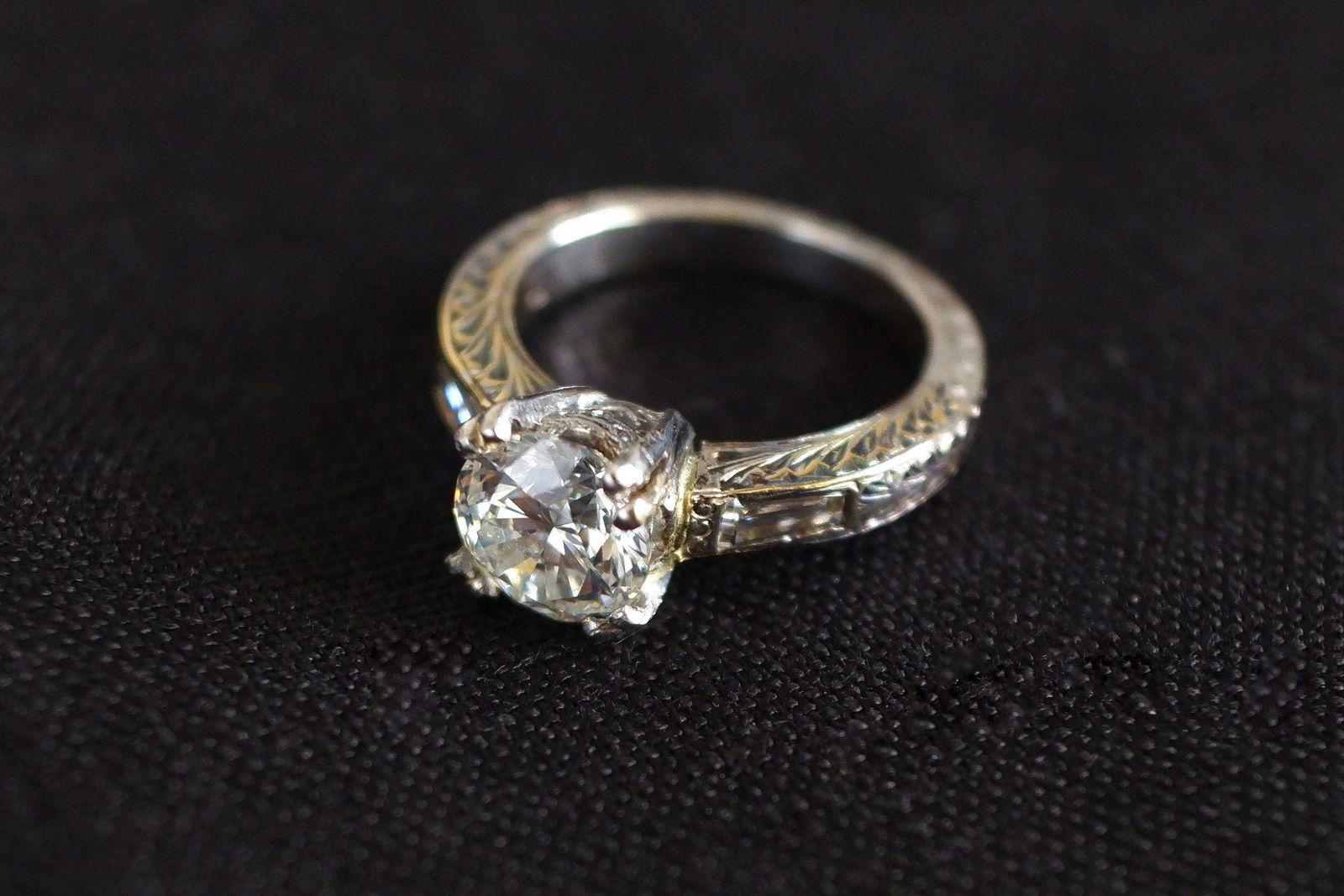 1.5ct diamond ring gia