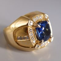 Gem Gardener, blue sapphire ring mens, blue sapphire and diamond mens ring blue, sapphire ring singapore, vintage mens sapphire ring, dark blue sapphire ring, mens vintage sapphire rings, mens ring singapore, vintage mens rings for sale