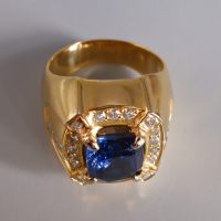 Gem Gardener, blue sapphire ring mens, blue sapphire and diamond mens ring blue, sapphire ring singapore, vintage mens sapphire ring, dark blue sapphire ring, mens vintage sapphire rings, mens ring singapore, vintage mens rings for sale
