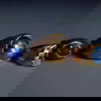 SIJS Gold Cabochon Cosmo Ring 4b2