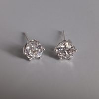 Gem Gardener, 1ct diamond stud earrings, diamond stud earrings 1 carat each, diamond stud earrings singapore, d vs2 diamond, f vs1 diamond, 2ct diamond stud earrings white gold, buy GIA certified diamond stud earrings, diamond jewellery singapore, diamond jewelry singapore, fine diamond jewellery online shopping