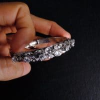 Gem Gardener, vintage white gold diamond bracelet, diamond bangle bracelet white gold, antique white gold diamond bracelet, diamond bracelet watch band, diamond bracelet singapore