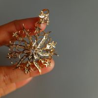 Antique Diamond Pendant Brooch, diamond star brooch pendant, diamond brooch/pendant, antique gold jewellery singapore