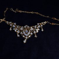 Gem Gardener, mine cut diamond necklace, antique diamond necklace, antique peranakan jewellery, antique gold filigree necklace, antique choker necklace gold, antique gold jewellery singapore, chinese jewellery singapore, antique chinese jewelry, antique jewelry singapore, buy peranakan jewelry singapore, antique diamond lavalier necklace
