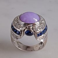 lavender jade ring, purple jade mens ring, lavender jade mens ring, purple jade ring singapore, art deco jade ring, jade ring singapore, purple jade ring, men jade ring white gold, vintage rings singapore, lavender jade and diamond ring, cartier jade ring, vintage gold rings mens, vintage rings for men, jadeite ring singapore, lavender jade jewelry, purple jadeite ring, jade statement ring, jade jewellery singapore, Gem Gardener