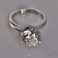 Gem Gardener, 3 carat diamond solitaire ring, 3ct diamond ring, diamond solitaire ring singapore, solitaire ring platinum, diamond ring singapore, 3ct single diamond ring, gia diamond ring singapore, diamond engagement ring singapore