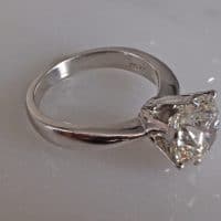 Gem Gardener, 3 carat diamond solitaire ring, 3ct diamond ring, diamond solitaire ring singapore, solitaire ring platinum, diamond ring singapore, 3ct single diamond ring, gia diamond ring singapore, diamond engagement ring singapore