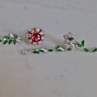 Gem Gardener, 3 carat ruby ring, 3ct ruby ring, ruby ring singapore, ruby diamond ring, red ruby halo ring, ruby jewellery singapore, ruby cocktail ring, cocktail rings singapore, ruby engagement rings singapore, vintage rings singapore