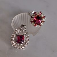 Gem Gardener, 3 carat ruby ring, 3ct ruby ring, ruby ring singapore, ruby diamond ring, red ruby halo ring, ruby jewellery singapore, ruby cocktail ring, cocktail rings singapore, ruby engagement rings singapore, vintage rings singapore