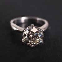 Gem Gardener, 3 carat diamond solitaire ring, 3ct diamond ring, diamond solitaire ring singapore, solitaire ring platinum, diamond ring singapore, 3ct single diamond ring, gia diamond ring singapore, diamond engagement ring singapore