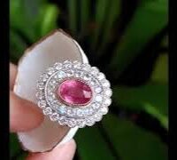padparadscha sapphire ring video