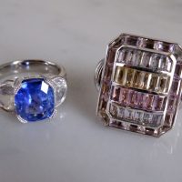 sapphire statement ring