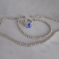 Gem Gardener, Diamond Tennis Bracelet and Necklace Set, 14 carat diamond tennis necklace, diamond tennis necklace singapore, diamond tennis bracelet singapore, tennis necklace bracelet set